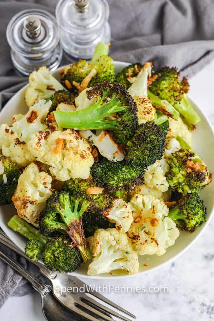 grilled cauliflower broccoli recipe
