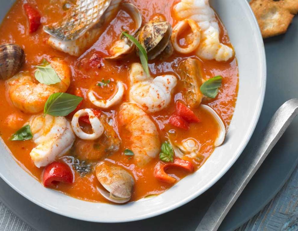 italian fish soup caciucco recipe