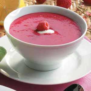 raspberry soup