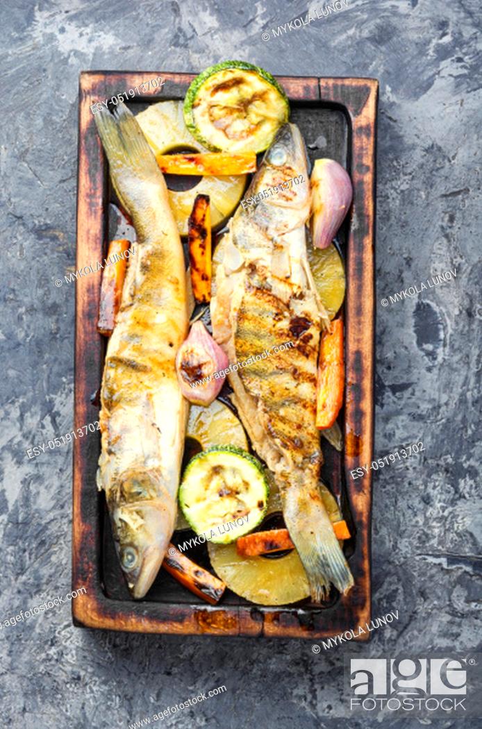 baked pikeperch 1