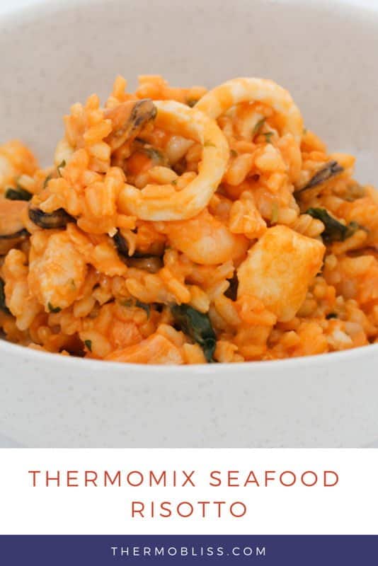 shrimp and curry risotto with