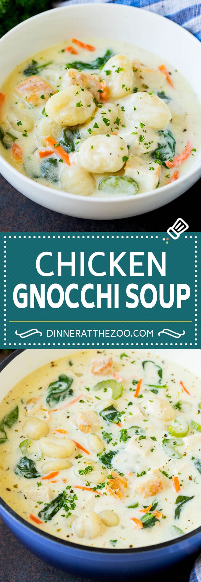 soup with fine gnocchi