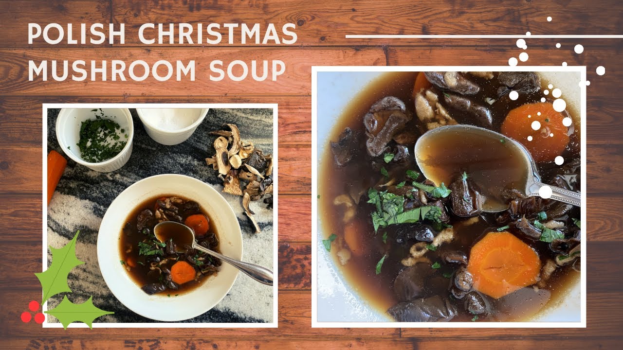 christmas mushroom soup