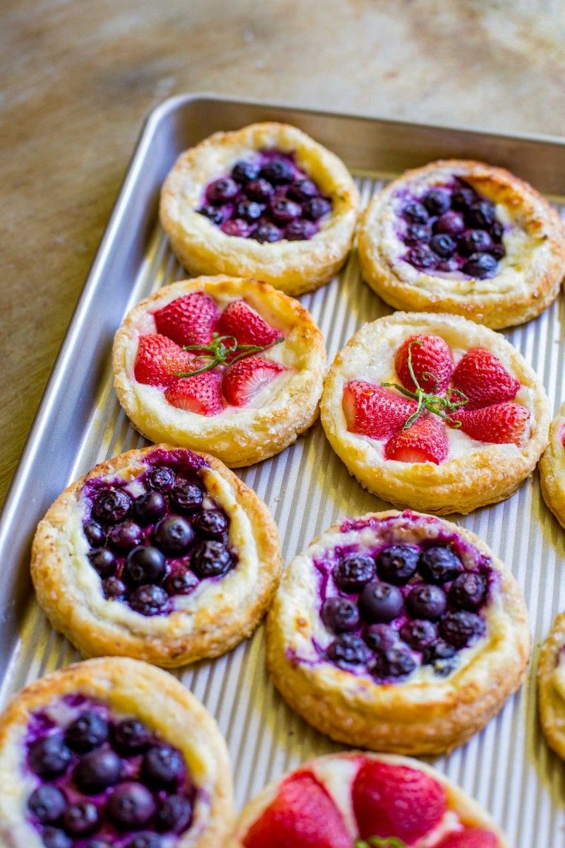 sweet breakfast pastries