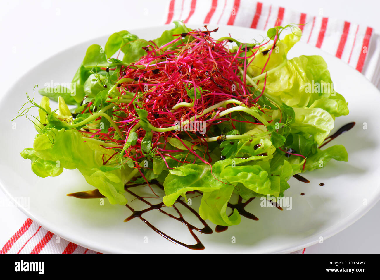 beetroot leaf salad
