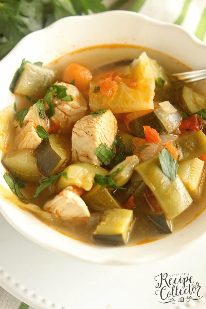 chicken soup with vegetable recipes