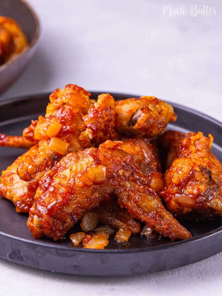 crispy spicy chicken wings