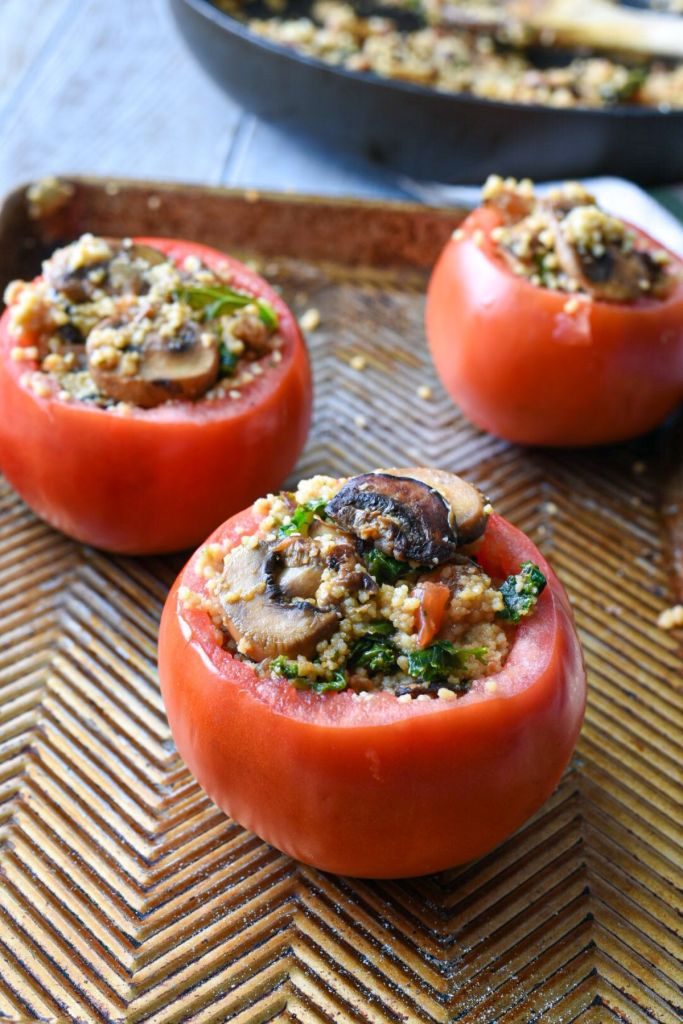 tomatoes stuffed with couscous