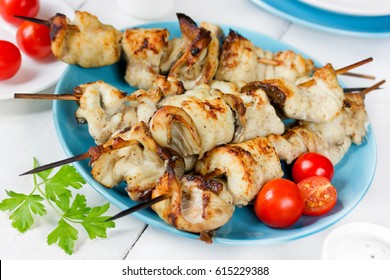 fish shashlik