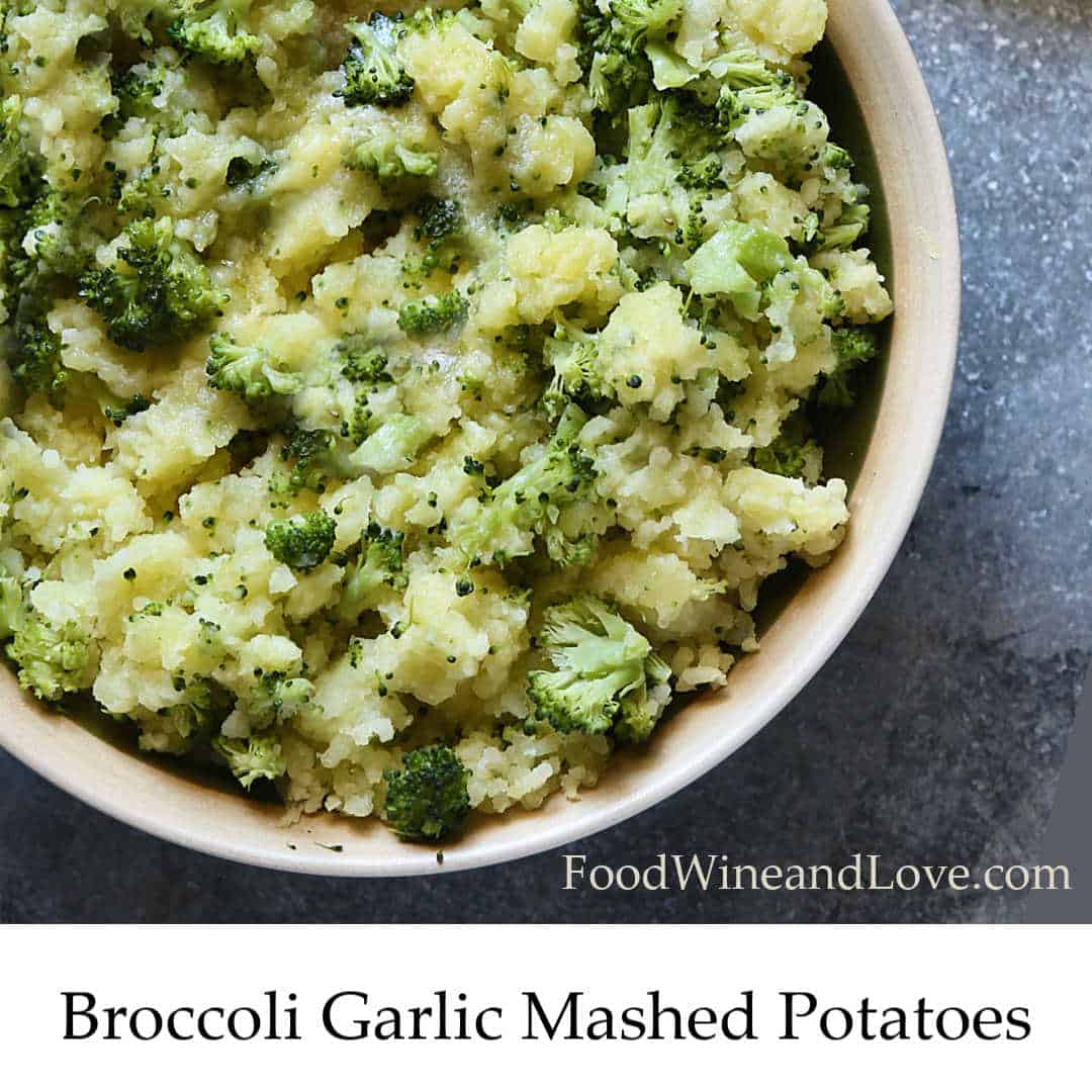 fried broccoli mashed potatoes