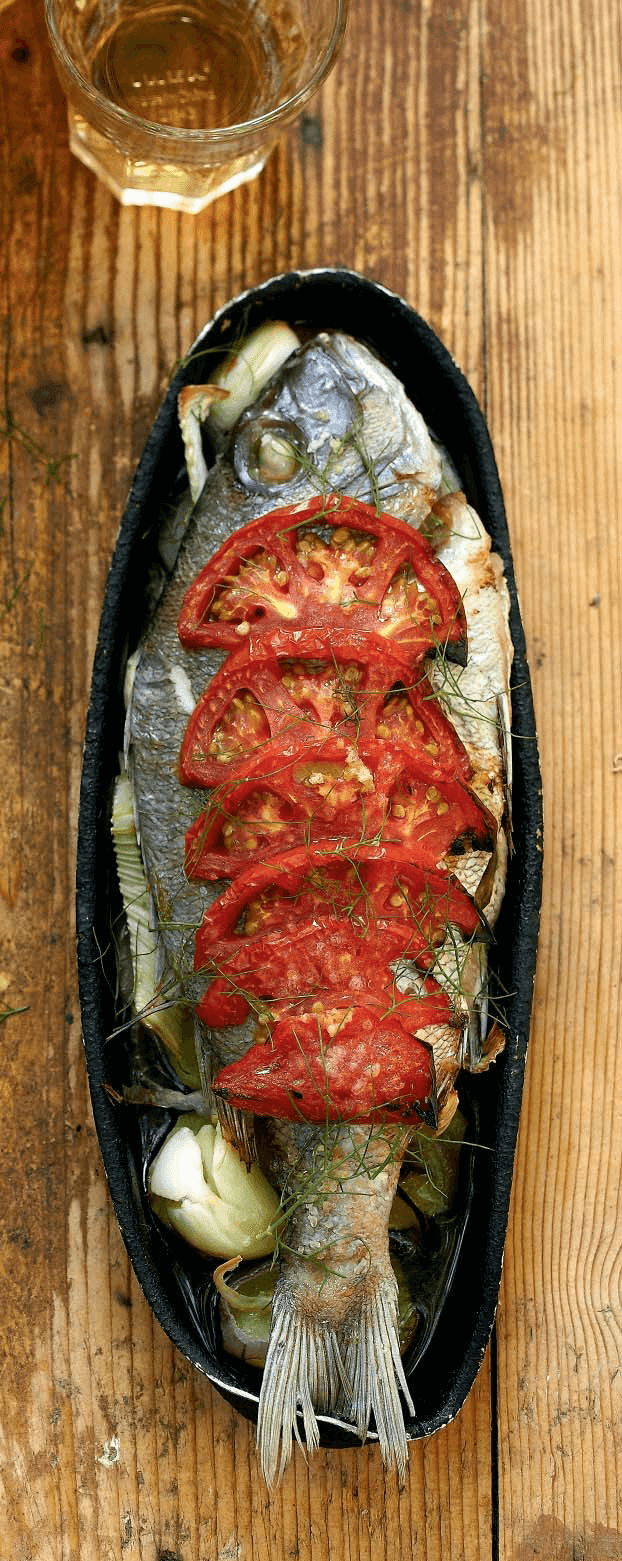 whole oven fish